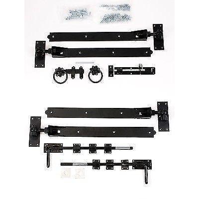Adjustable black hook - black, 24"