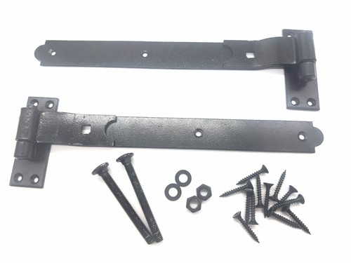Black cranked hook - black,