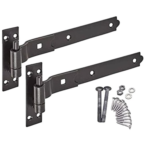 Gate hinges heavy duty cranked - hinges,