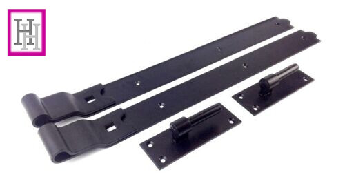 Cranked hook band black - &,